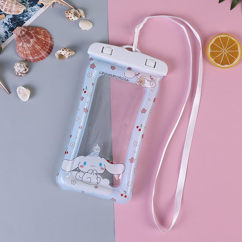 Waterproof Phone Pouch Universal Swimming Transparent Phone Bag With Lanyard Underwater Phone Protector For Iphone Xiaomi