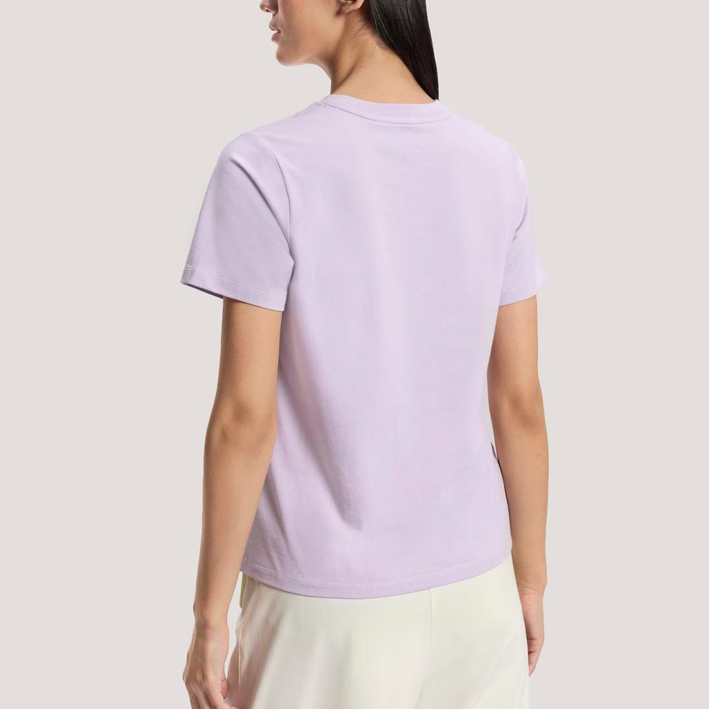 Adidas Knitted Sports Casual Short Sleeve T-Shirt Women Tops KS2874