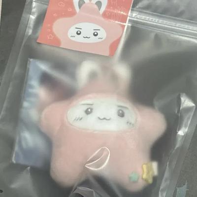 ATEEZ 8th Anniversary Exhibition Blue Drift Goods Plusle Silverni Keyring Doll Sealed Brand New ATZ BLUE DRIFT Sacred Flame
