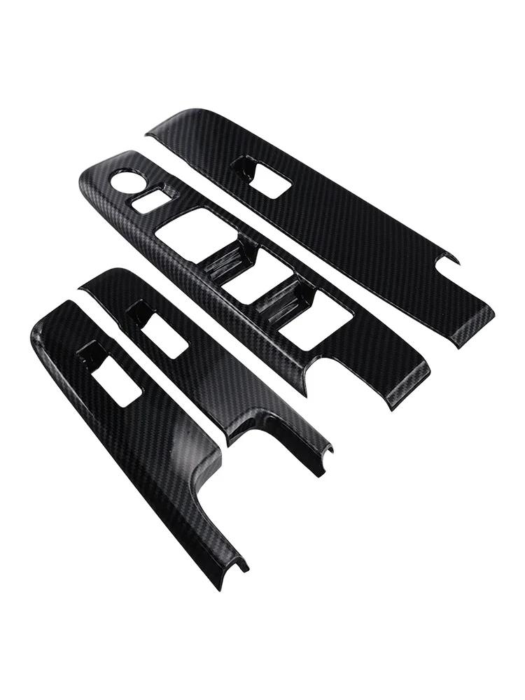 Werten Sie Ihren Isuzu dMax mit einer Carbonfaser-Fensterheber-Schalterpanel-Verkleidung auf, die speziell für Modelle von 23 bis 24 entwickelt wurde