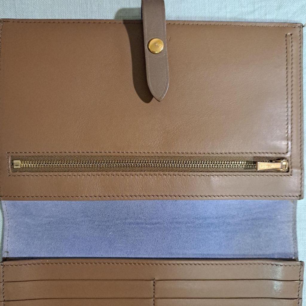 Used CELINE Bi-fold wallet blue