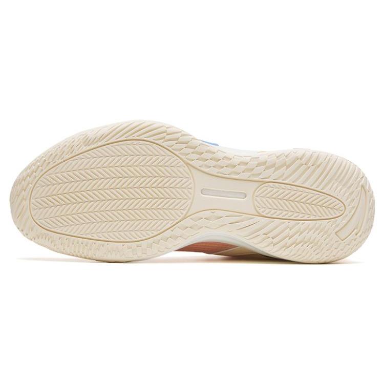 New Anta Swoosh 2.0 GH Cushioning Anti Slip And Wear Resistant Low Top Basketball Shoes Men's Orange White 112311602-4