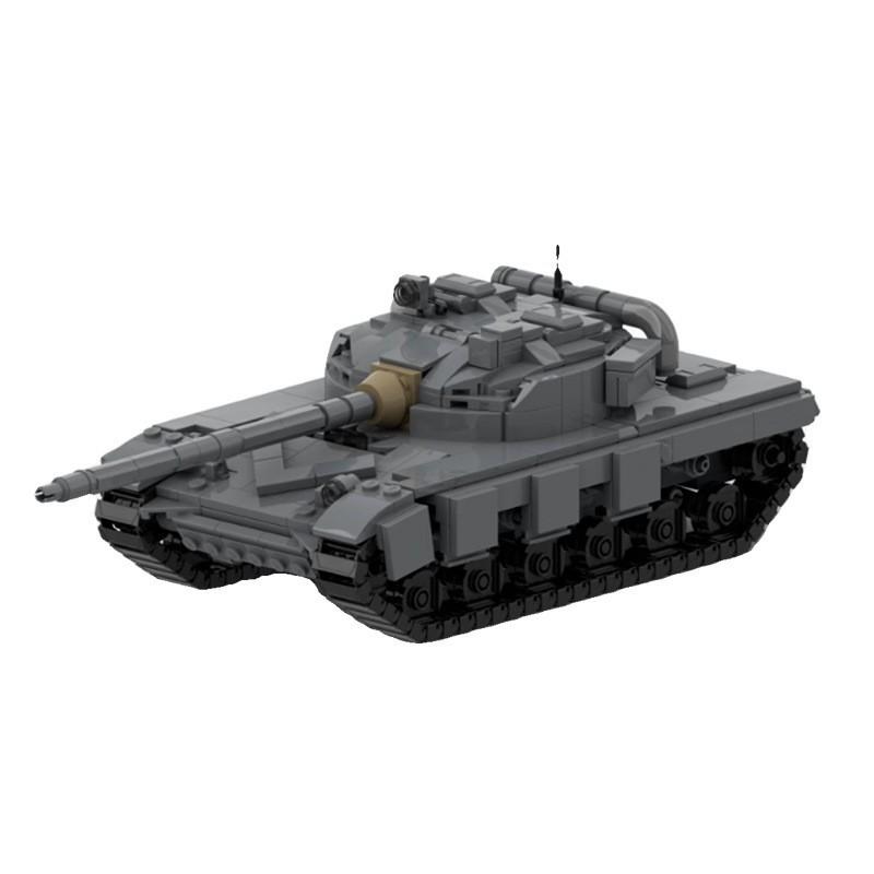 T-64A Tank Tracked Armored Fighting Vehicle Model Building Blocks Military WW2 Mini Tank DIY Assemble Bricks Kids Toys