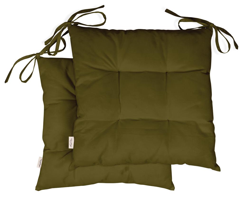 Vargottam Indoor Outdoor Tufted Square Seat Patio Cushion Set Of 2 Water Resistant Patio Furniture Seat Cushion 19 inches