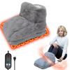 Electric Heater Foot Warmer USB Charging Comfort Fleece Washable Foot Heating Pad Winter Warm Slipper Household Feet Warming Mat