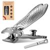 IUMIUN Nail Clippers for Hands and Clippers with Easy Premium Suitable for Ingrown Thick Hard Includes Nail File Feet, Wide-Opening Semi-Shaped