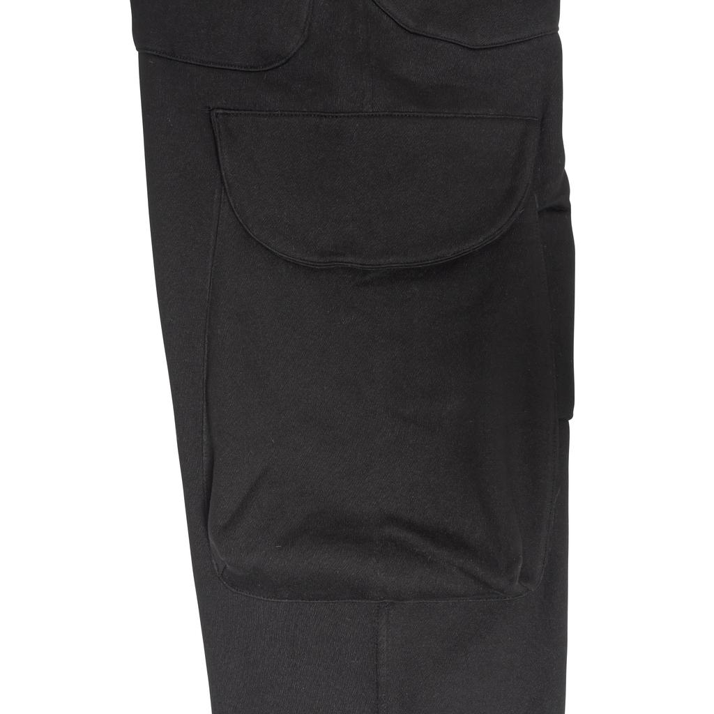 Laendolpeuaenko Big Bellows Pocket Sweat Pants_Black