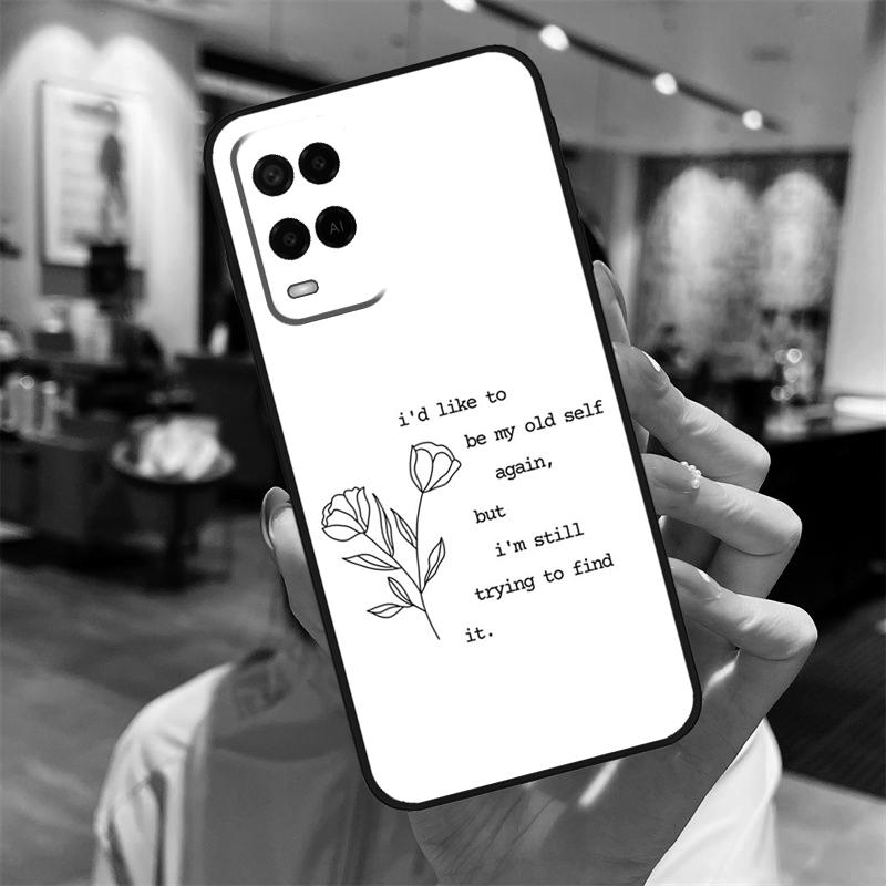 All Too Well Lyrics Case For Oppo A78 A98 A79 A18 A38 A58 A40 A60 A80 A16 A76 A96 A15 A74 A94 A54 A17 A77 Cover