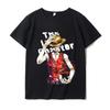 ONE PIECE T-shirt Aslo Luffy Sauron Short Sleeve Male Anime Cartoon Ins Loose Japanese Printed T-Shirt Y2K