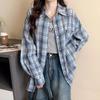 La Chapelle Women's Casual Plaid Shirt Jacket