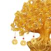Money Tree Statue ,Lucky Figurine, Ornament Wealth Sculpture for Study Room