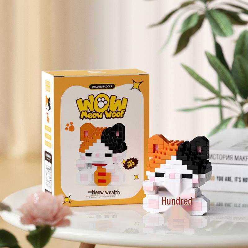 LEGO-Compatible Mini Building Blocks: Cartoon Figurines & Educational Toys