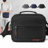 Large Capacity Men's Shoulder Bag Multifunctional Nylon Waist Bag Business Crossbody Bag  Work
