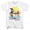 Bruce Brown Films Regenbogenfarbene Streifen Film T-Shirt Unisex T-Shirt