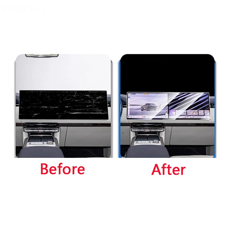 For ZEEKR 9X 2025-2026 Central Control Navigation Tempered Film Screen Protector Film Automobile Modification Supplies