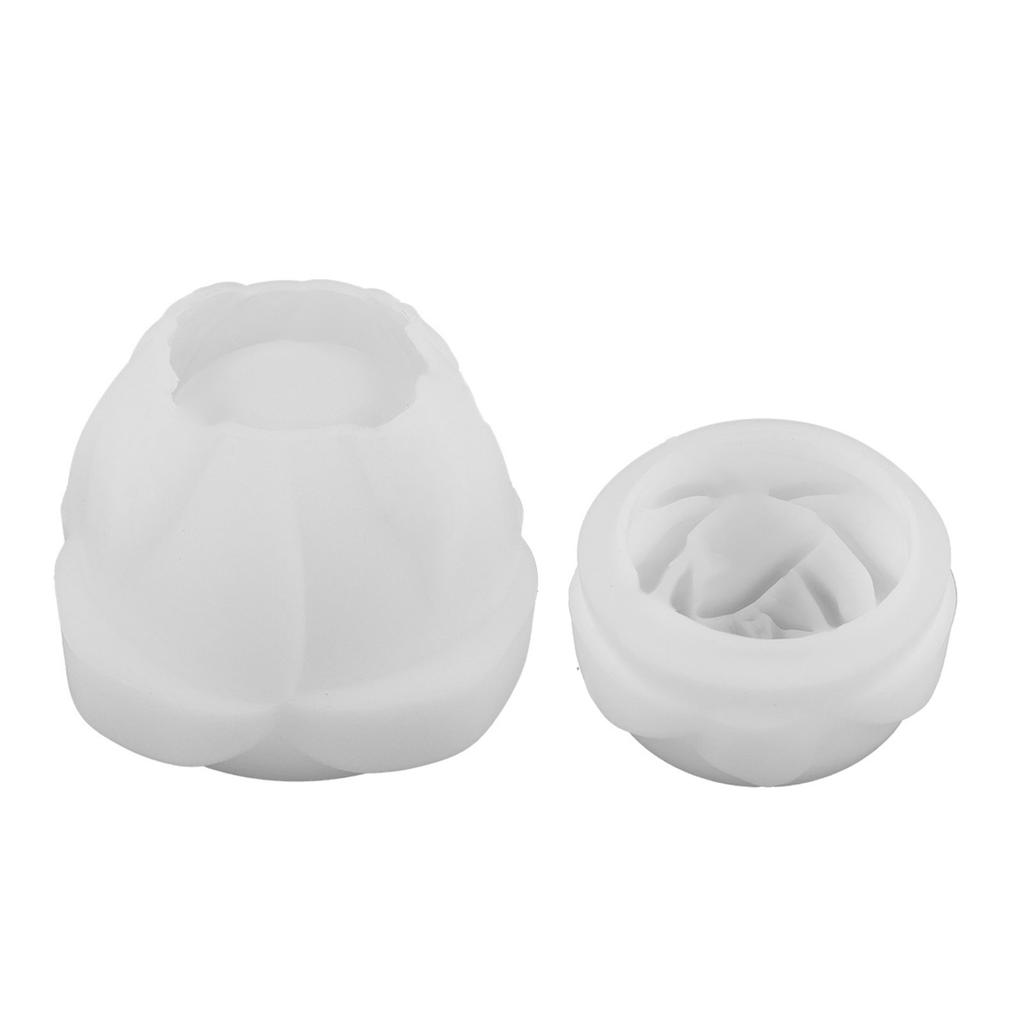 Forma na úložný box na květ růže DIYs křišťálové epoxidové formy na svíčku Forma na popelník Multifunkční silikonová forma