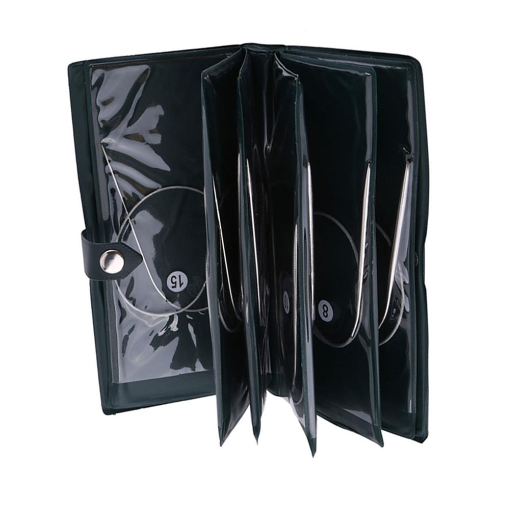 11pcs Steel Stainless Circular Needle Knitting Tools Crochet Craft Accessories 31.5   (80cm)