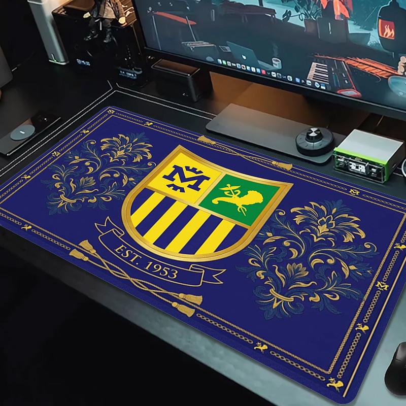 FC Metalist Kharkiv Color Mouse Pad Large Gaming Table Cushion Non-slip Laptop Tablet Big Mousepad XXL Mat Mini PC Playmat With Lock edge