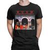 Funny Moving Pictures Rush Band T-Shirts Men Round Collar Pure Cotton T Shirts Short Sleeve Tees Gift Idea Clothing