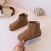 Children's Boots New Autumn Collection for Girls, Fashionable British Style Short Boots, Korean Version Single Boots for Girls