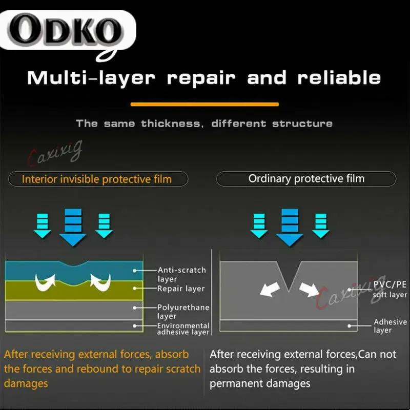 For Mercedes Benz EQE  Center console shift screen TPU protective film Scratch proof film Auto interior Sticker Accessories