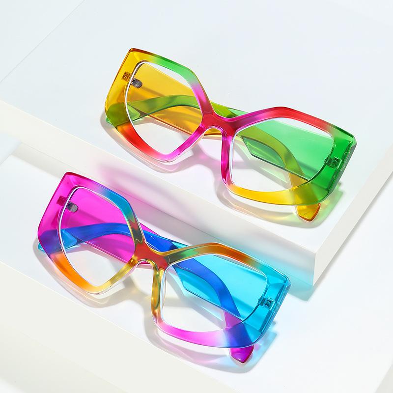 Trendy Cat Eye Reading Glasses Women Fashion Small Frame Colorful Anti Blue Light Presbyopic Eyewear +3