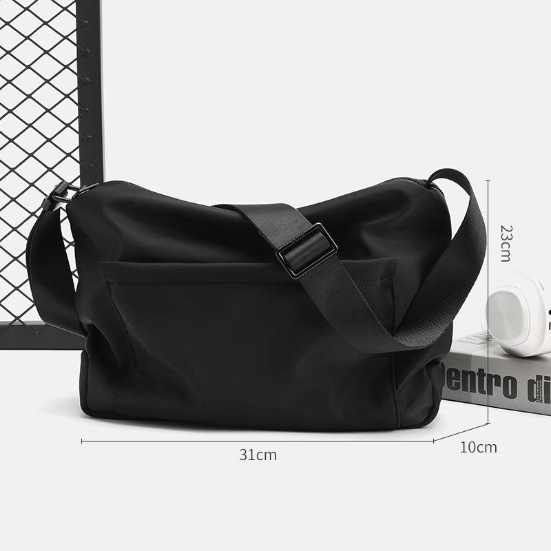 

Lightweight Shoulder Bag Diagonal Span Small Backpack Functional Messenger Bag Men S Fashion Bag Oxford Bag чёрный