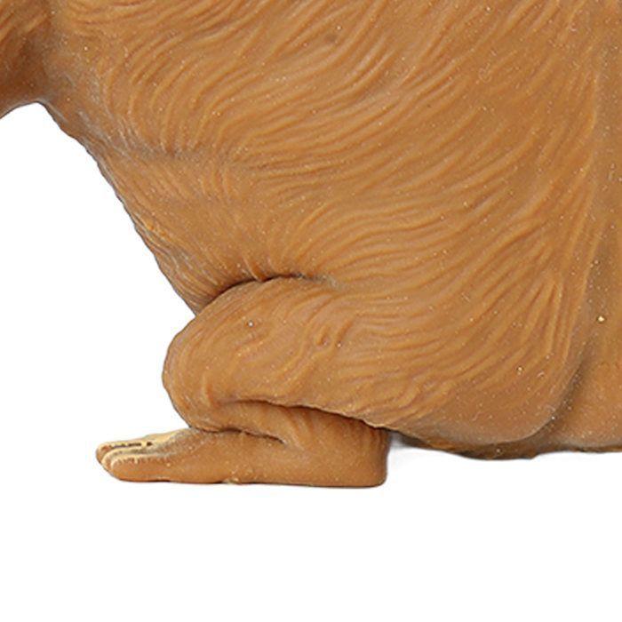 Figurine Anti-Stress - Monkey - Pinch Toy - Élastique - Marron - Design Anime