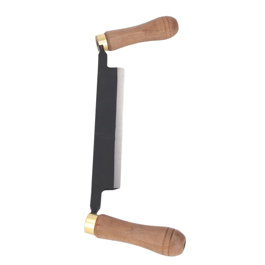 8-calowy prosty skrobak do kory drzewa z pochwą, narzędzie do korowania z podwójnym uchwytem do obróbki drewna