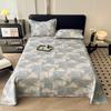 Vintage Style Floral Pattern 100% Cotton Bed Sheet Set Dark Color Flowers Luxurious Bedspread with Pillowcases Queen Bedding Set