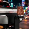 Trailer Dust Cover, Owl Shape Trailer Coupling Cover Cap, Weather-Resistant Towing Hook Protector for SUV Pickup Truck RV Off-Road Vehicle Accessories