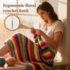 Crocheting Hooks Yarn Crocheting Needle With Comfortable Handle Non-slip Knitting Tool Craft Supplies For Beginners Women Adults