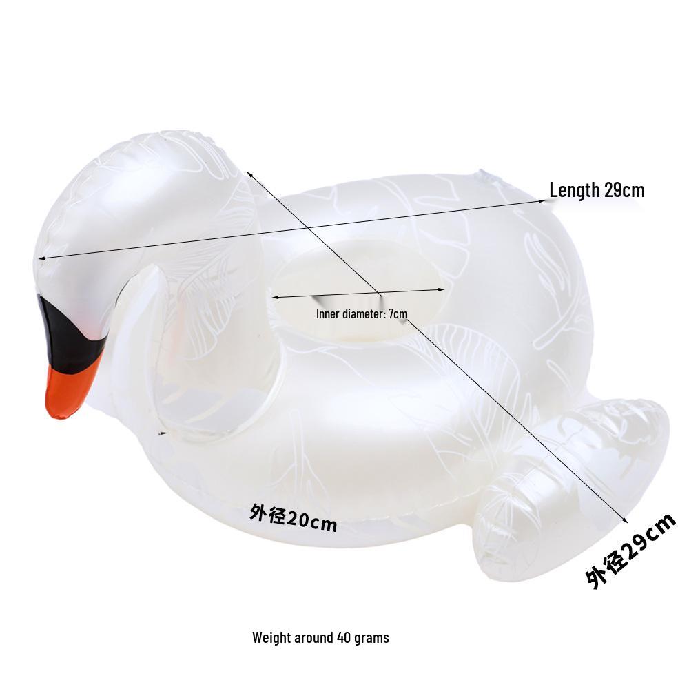 Available: Inflatable Cup Holders - Flamingo, Donut, Lemon, Watermelon, Pineapple, Crab, and Heart.