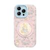 Rabbit Flower Applies To Apple 17promax Mobile Phone Case Iphone15 Cute 16 New Women's Models 14 Pivot Bracket 13