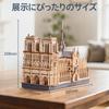 ROBOTIME 3D Wooden Puzzle Notre Dame Cathedral Model Architectural Model DIY Assembly Kit Educational Toy Brain Training Puzzle DIY Craft Interior