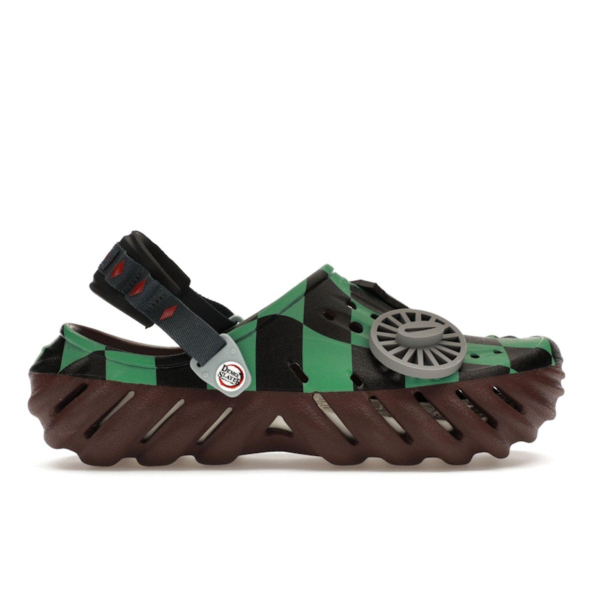 

Кроссовки Crocs Demon Slayer x Echo Clog Tanjiro Unisex Green Brown 209317-2ZH 39-40