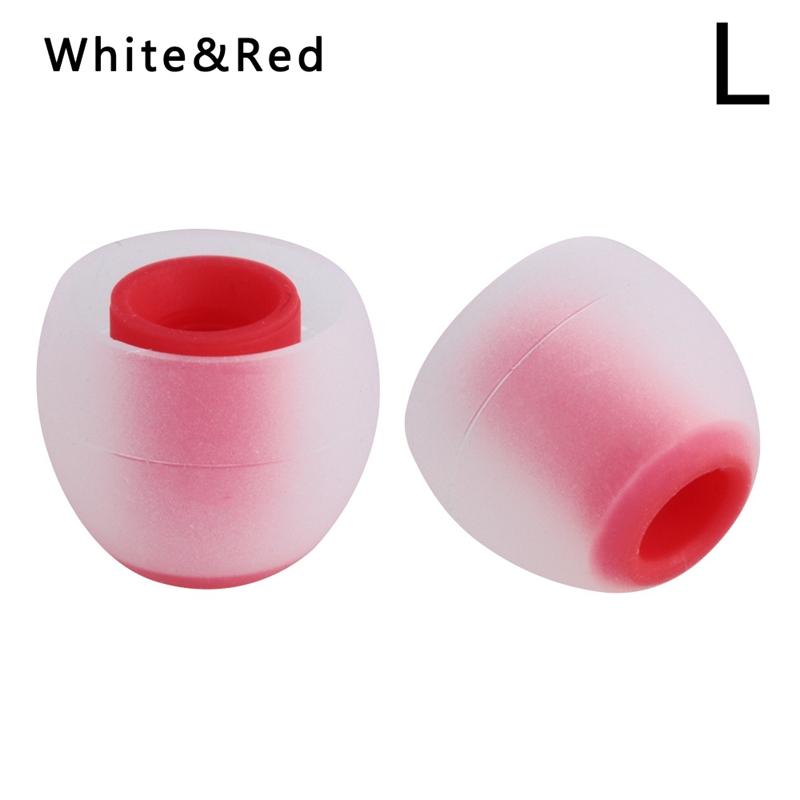 12 Pcs 3.8mm In-Ear Earphone Sleeve Universal Colorful Soft Silicone Earbuds Replaceable Rubber Ear Tips Headphone Accessories