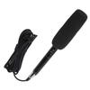 Black HighSensitivity Interview Microphone Wired Recording Mini Portable Mic for Camera
