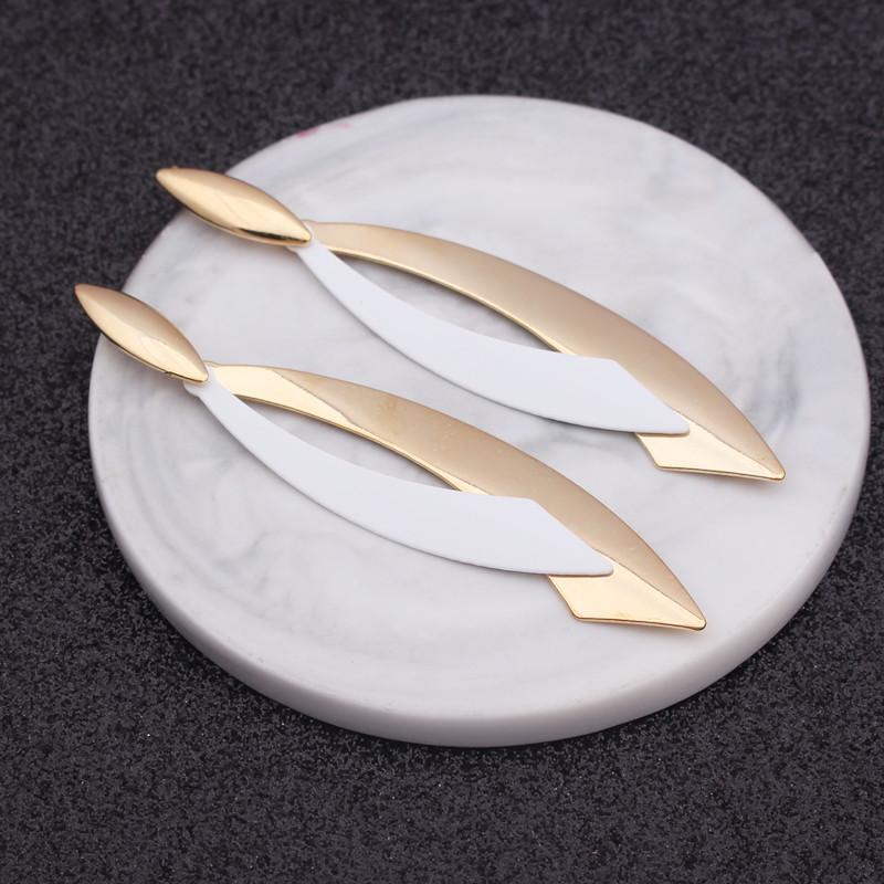 Boucles d'oreilles de noël pour femmes, Style Long, européen et américain, simples, polyvalentes, bijoux personnalisés, cadeau pour femmes