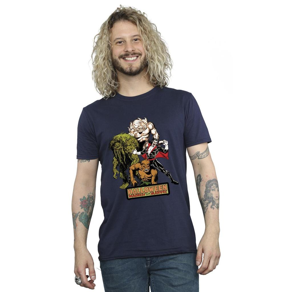 Marvel Mens Halloween Monsters T-Shirt