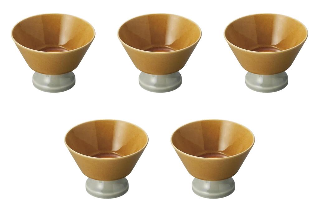 Set of 5 Camel Dessert Bowls x Setomonohonpo [10 6.5cm]