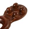 1Pc Sandalwood Eye Nose Meridian Massager Body Facial Massage Comb Wooden Handle Sandalwood Acupuncture Point Massager