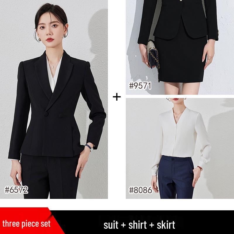 Women's Professional Blazer for Spring/Autumn 2024: Managerial Interview & Business Commute Wear