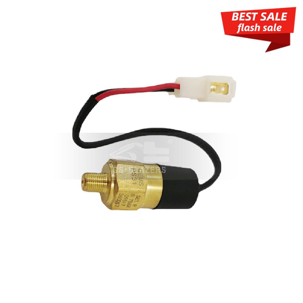 High Quality Hydraulic Oil Pressure Sensor 9617360017 Compatible with XCMG Diesel Engine Excavator Accessories New Condition 9617360017