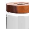 Kaffee A Way Auslassventil Tank Glasfläschchen Lebensmittel Organizer Aufbewahrungsbehälter für Snacks Café Shop