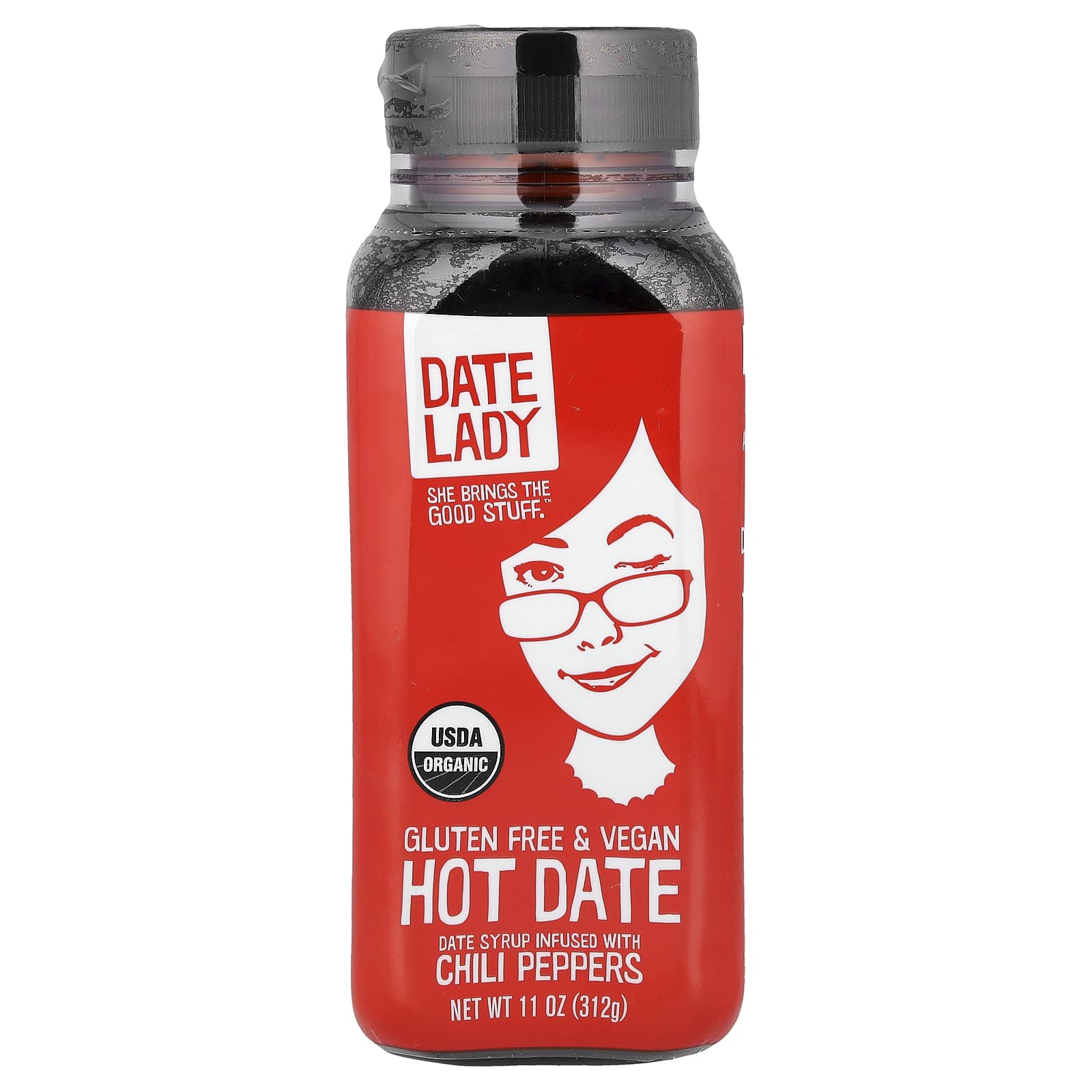 

Date Lady, Hot Date Syrup, 312g (11oz)