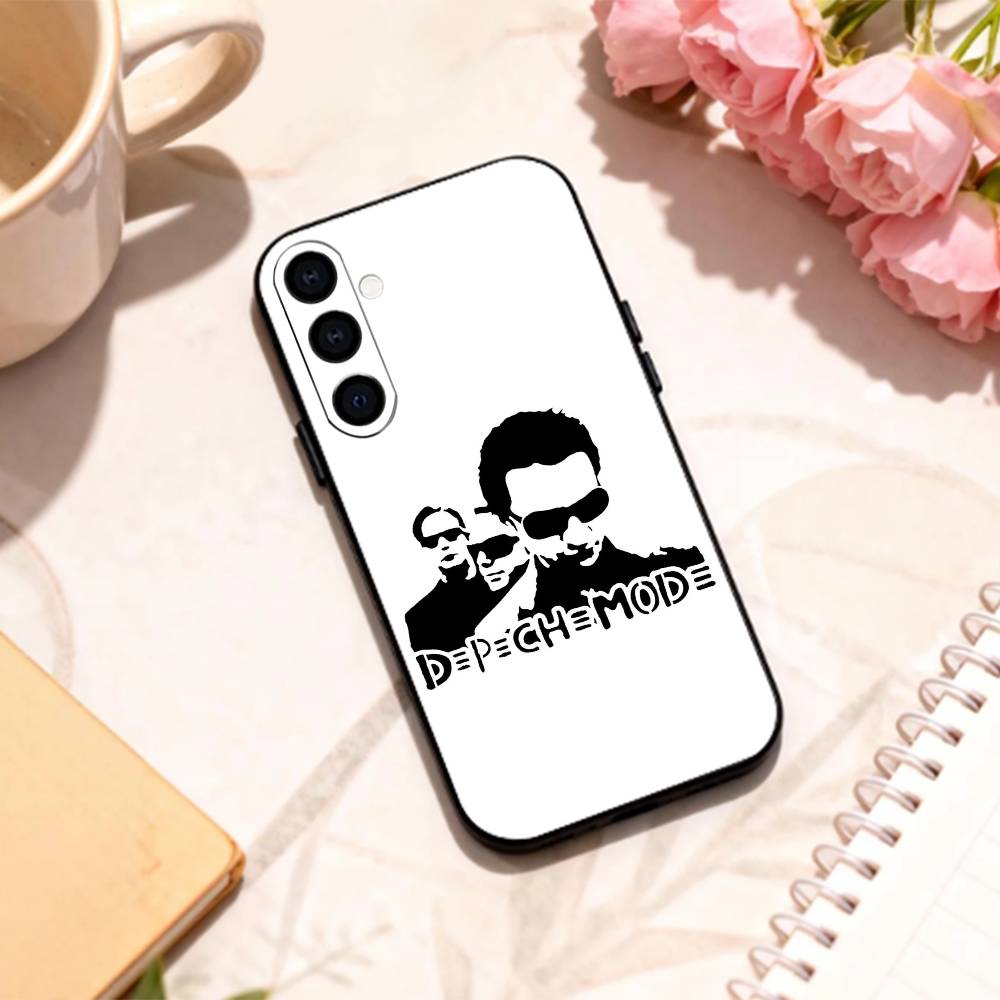 B-Band Depeches M-Modes    phone Case For Samsung Galaxy A73,A72,A71,A70,A53,A52,A51,Others Soft Black Shell Samsung a50 30s 50s