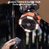 Ventilatore da Campeggio coldSky con Lanterna LED a 4 Luci 8 Velocità Ventilatore da Scrivania Batteria da 20000mAh Ventilatore Portatile da Esterno per Campeggio e Pesca all'Aperto