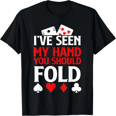 Funny Poker - Texas Holdem Lucky Poker T-Shirt