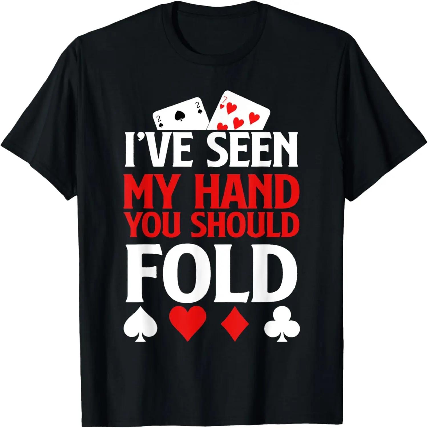 

Funny Poker - Texas Holdem Lucky Poker T-Shirt XXXXXL різнокольоровий